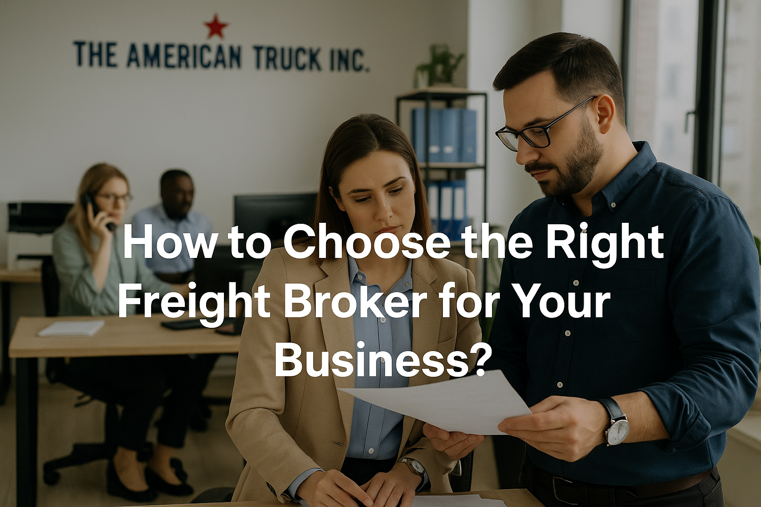 Right Freight Broker for Your Business