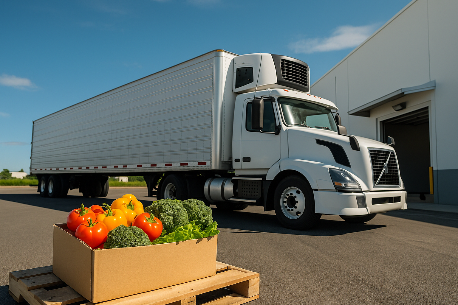 Temperature Controlled Freight for Safe Food Delivery