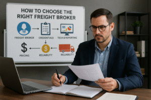 How to Choose the Right Freight Broker for Your Business