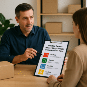 What to Expect When Hiring a Freight Company First Time